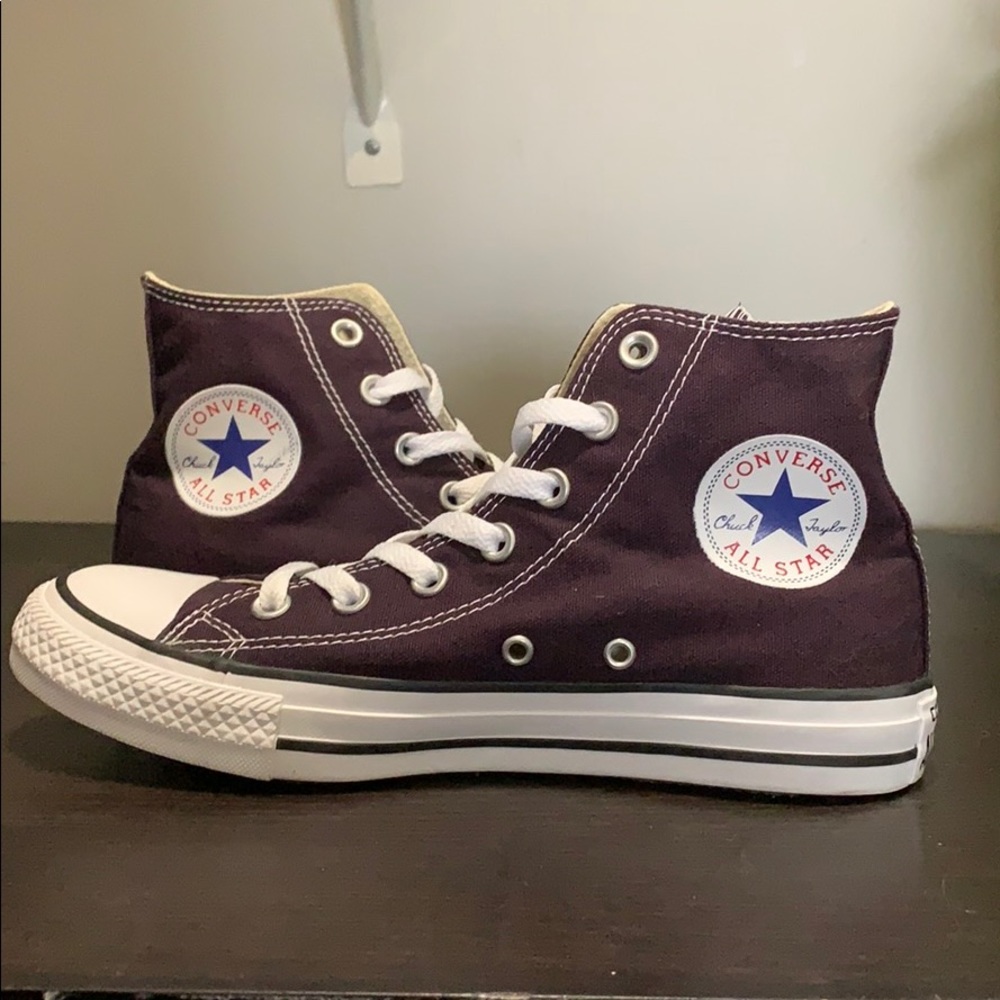 Converse High Top Black Cherry